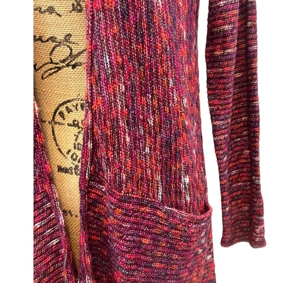 J Jill Artsy Boho Layering Casual Comfort Open Front Fall Cardigan Sweater XS - Picture 3 of 7